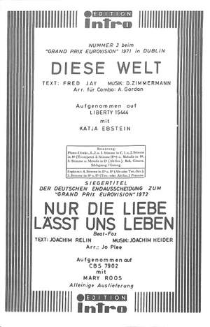 Ebstein, K: Diese Welt