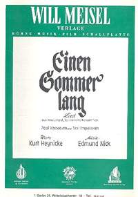 Nick, E: Einen Sommer lang