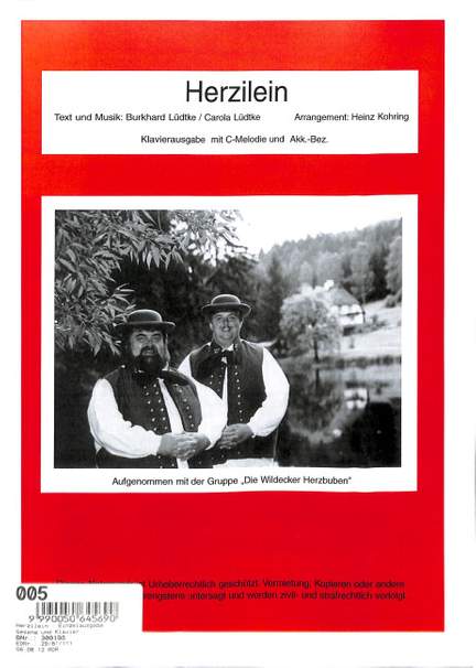 Wildecker, H: Herzilein