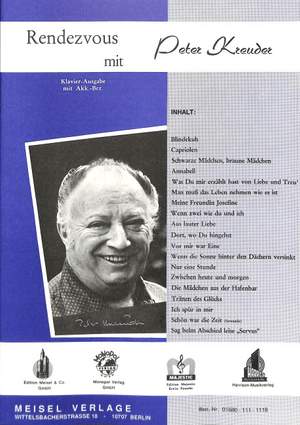 Kreuder, P: Rendezvous mit Peter Kreuder