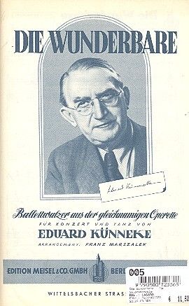 Kuenneke, E: Die Wunderbare