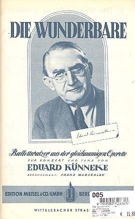 Kuenneke, E: Die Wunderbare