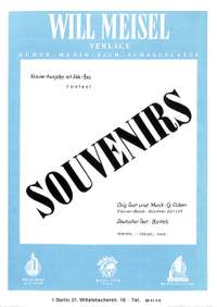 Coben, C: Souvenirs Souvenirs