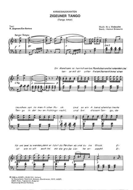 Zigeuner Tango