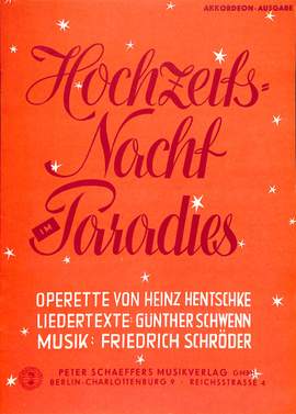 Schroeder, F: Hochzeitsnacht im Paradies Potpourri