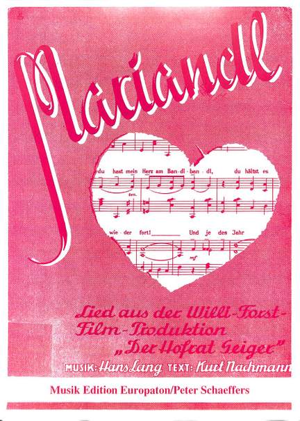 Lang, H: Mariandl