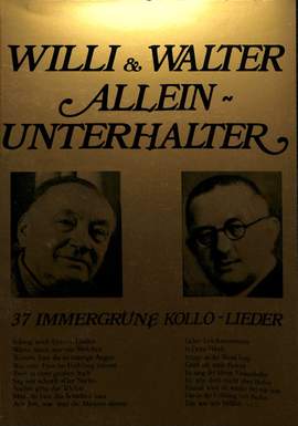 Willi & Walter Alleinunterhalter