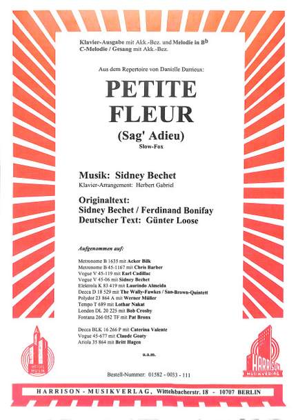 Bechet, S J: Petite fleur