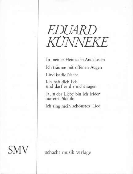 Kuenneke, E: 6 Lieder