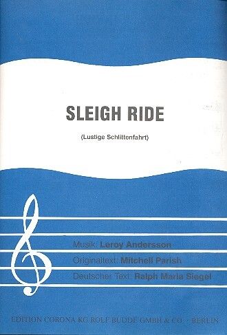 Lustige Schlittenfahrt