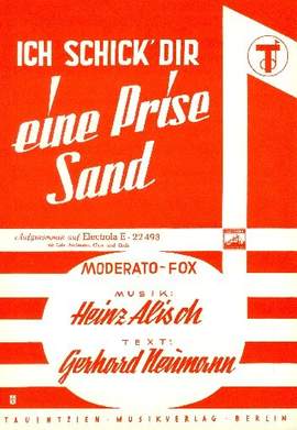 Alisch, H: Ich schick' dir eine Prise Sand