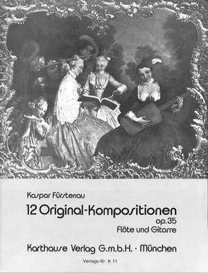 Fuerstenau, C: 12 Originalkompositionen op 35