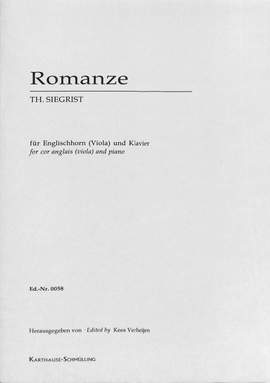Siegrist, T: Romanze