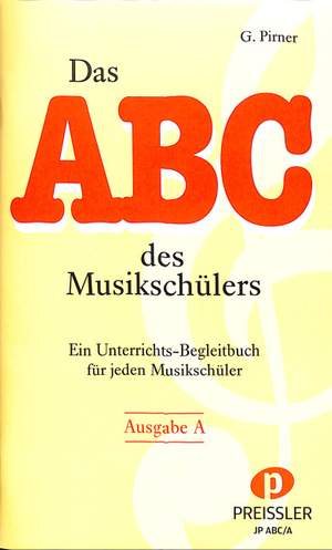 Pirner, G: Das ABC des Musikschülers A