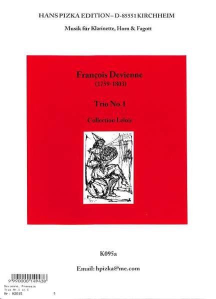 Devienne, F: Trio 1 C-Dur