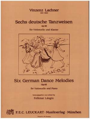 Lachner, V: 6 deutsche Tanzweisen op 65