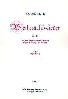 Trunk, R: Weihnachtslieder op 61