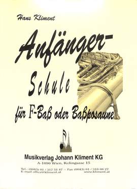 Kliment, H: Anfängerschule F Bass