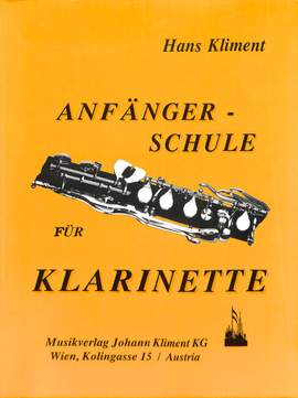 Kliment, H: Anfängerschule Klarinette