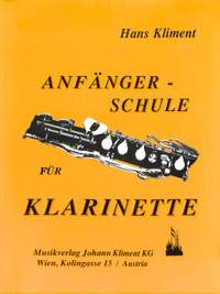 Kliment, H: Anfängerschule Klarinette