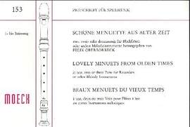 Oberborbeck, F: Schöne Menuette aus alter Zeit