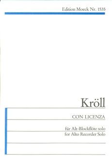 Kroell, G: Con licenza