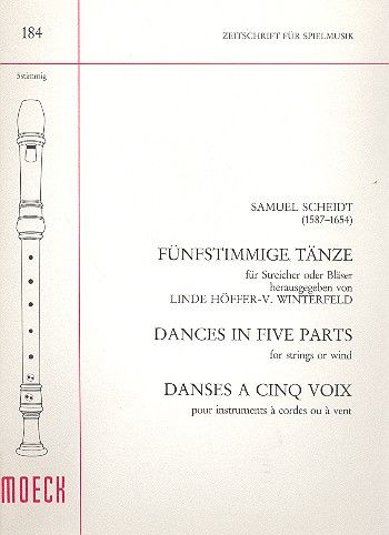 Scheidt, S: Fünfstimmige Tänze