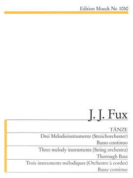 Fux, J J: Tänze