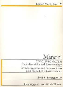 Mancini, F: 12 Sonaten 5