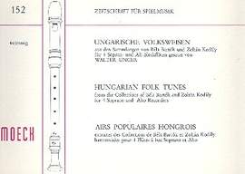 Unger, W: Ungarische Volksweisen