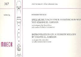 Irnich, H: Spielmusik nach einer hebräischen Melodie