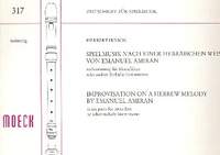 Irnich, H: Spielmusik nach einer hebräischen Melodie