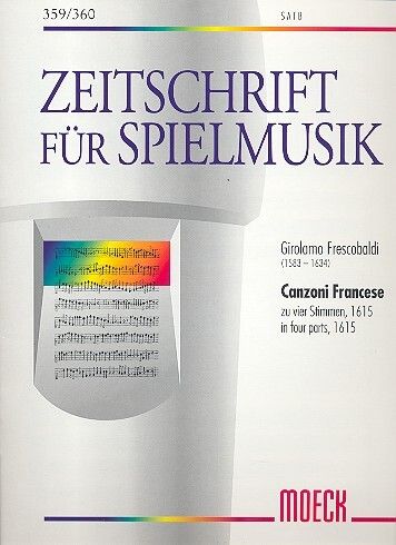 Frescobaldi, G: Canzoni francese