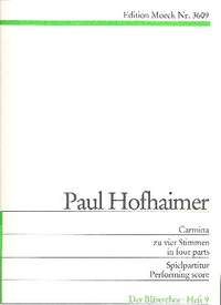 Hofhaimer, P: Carmina