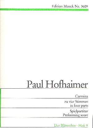 Hofhaimer, P: Carmina