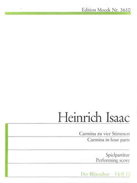 Isaac, H: Carmina