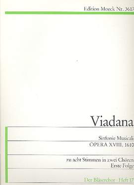 Viadana, L G d: Sinfonie musicali 1 op 18