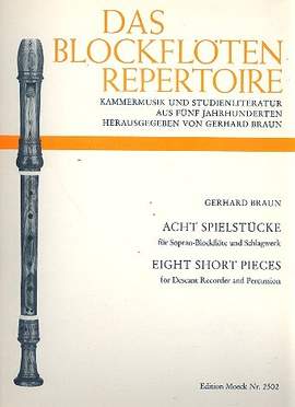 Braun, G: 8 Spielstücke