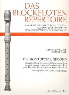 Salter, H: Divisions upon a ground