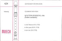 Clemens non Papa, J: Souterliedekens
