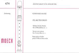 Maasz, G: Flauto Duo - 7 leichte Stücke
