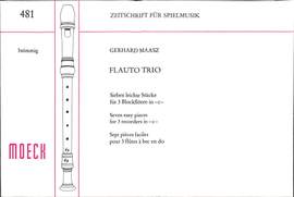Maasz, G: Flauto Trio