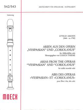 Ariosti, A: Arien aus den Opern