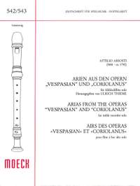 Ariosti, A: Arien aus den Opern