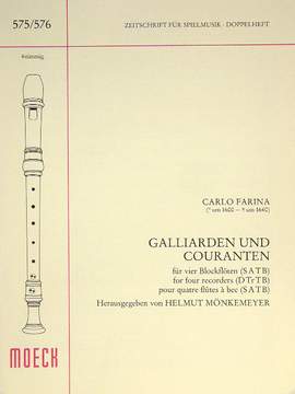 Farina, C: Galliarden und Courranten
