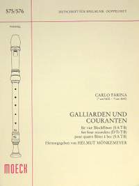 Farina, C: Galliarden und Courranten