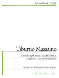 Massaino, T: Doppelchörige Canzone
