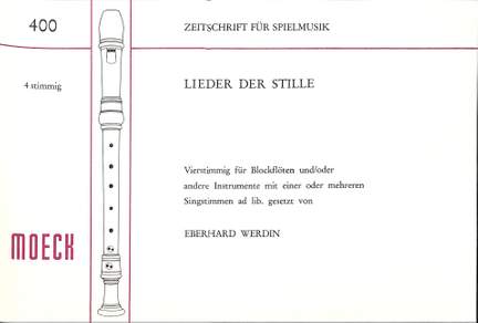 Werdin, E: Lieder der Stille