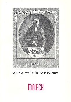 Tromlitz, J G: An das musikalische Publikum