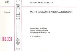 8 europäische Weihnachtslieder